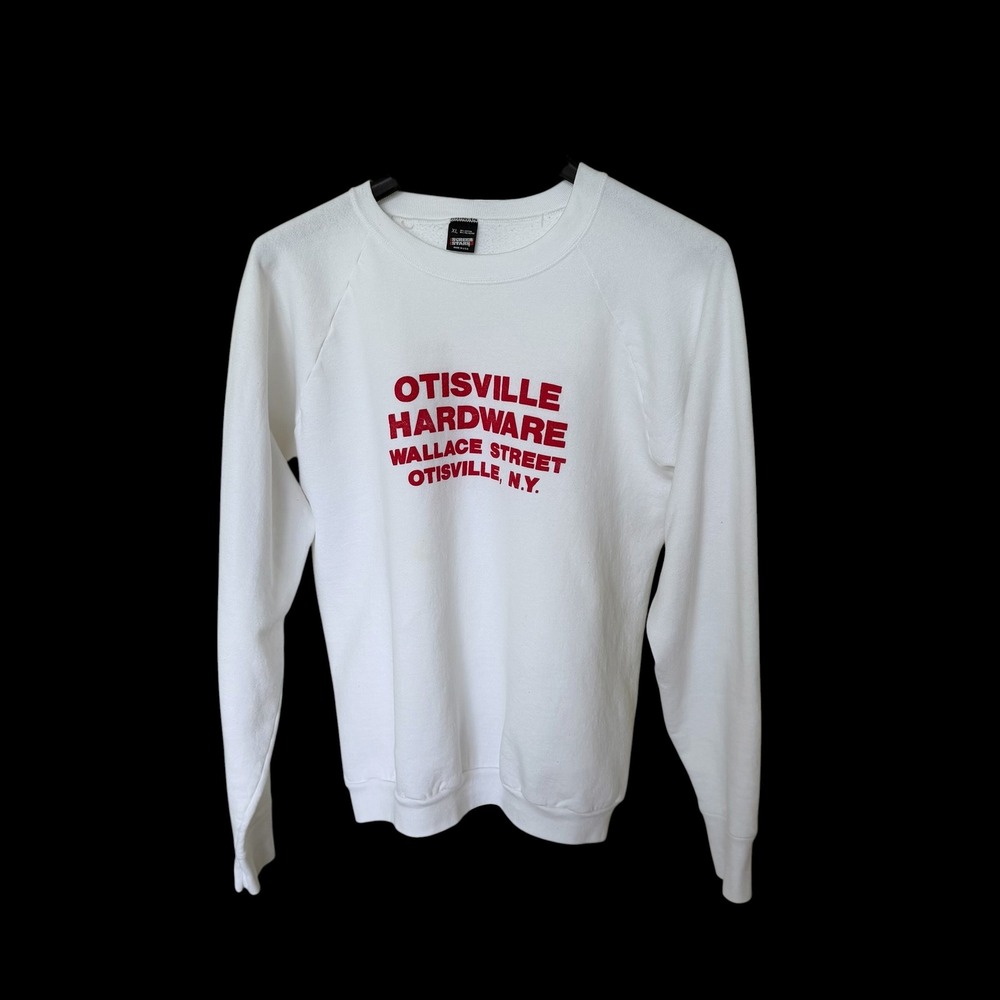 80's‎ Screen Stars Otisville New York Hardware Paints Sweatshirt White XL USA
